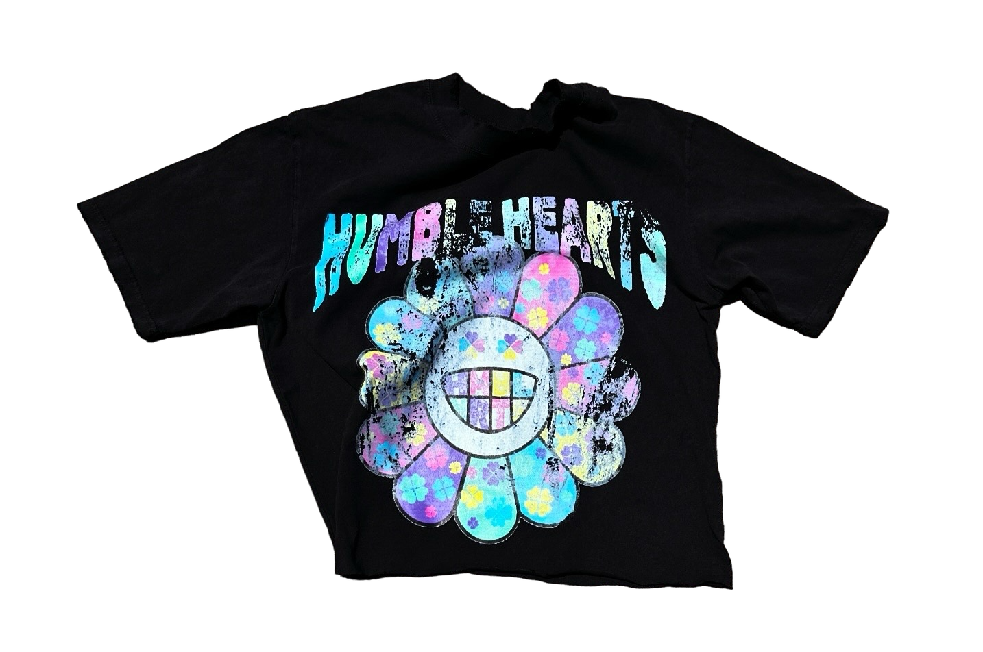 "Shining Hearts" Tee (Black)