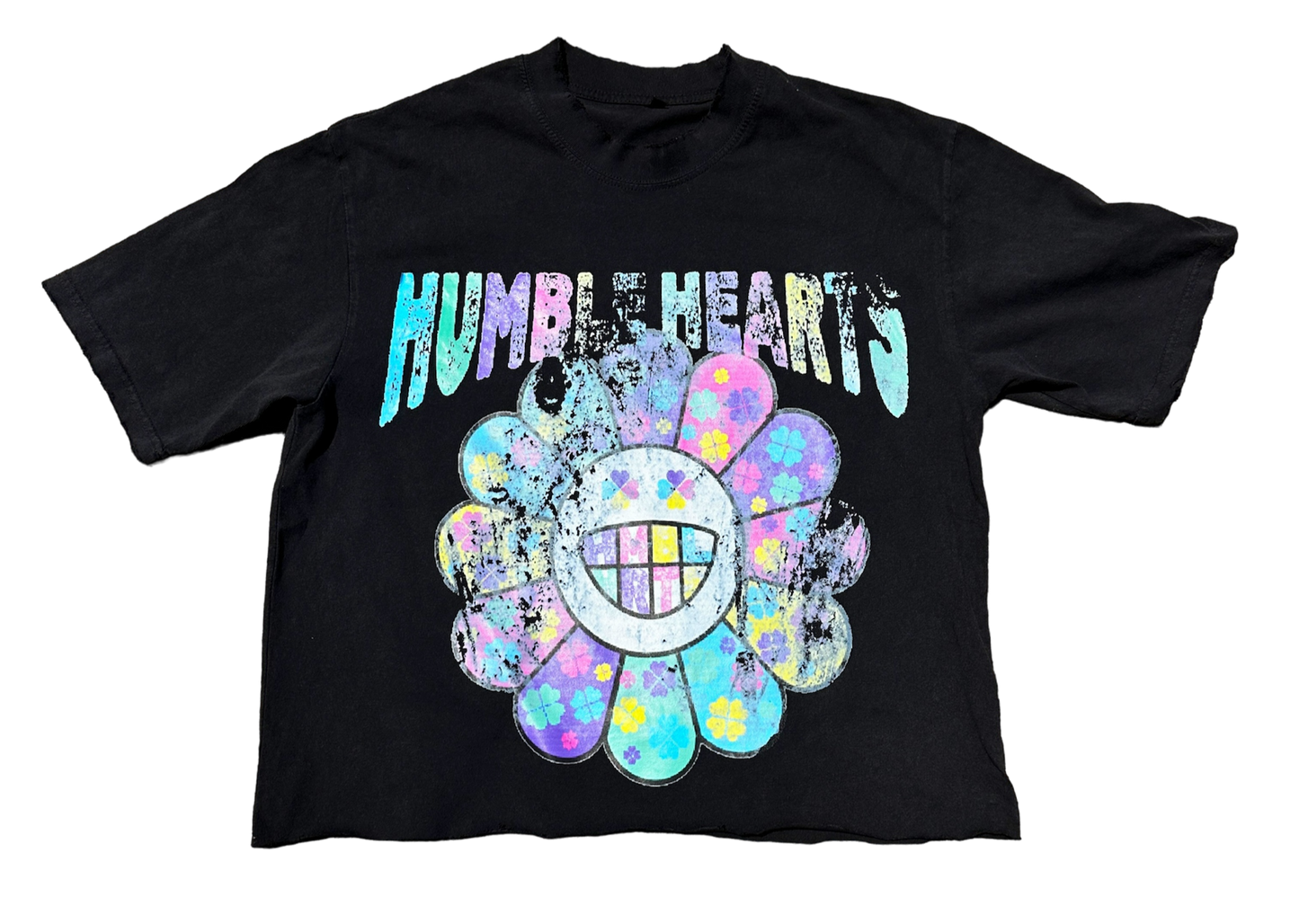 "Shining Hearts" Tee (Black)